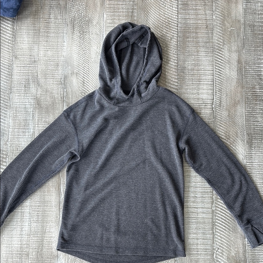 All in Motion Gray Pullover Sweater with Hood